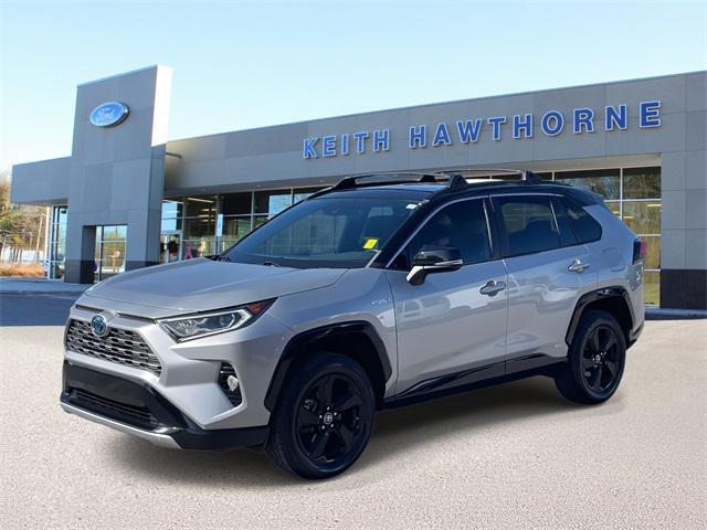 used 2019 Toyota RAV4 Hybrid car, priced at $23,923