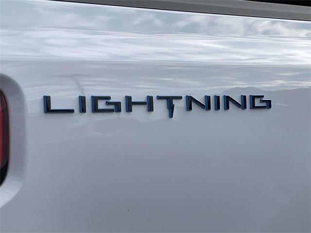 new 2025 Ford F-150 Lightning car, priced at $67,780