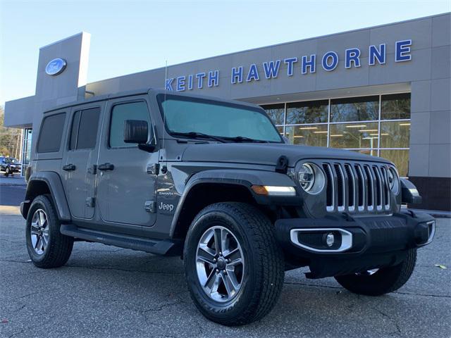 used 2021 Jeep Wrangler Unlimited car, priced at $36,727