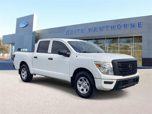 used 2021 Nissan Titan car, priced at $25,461