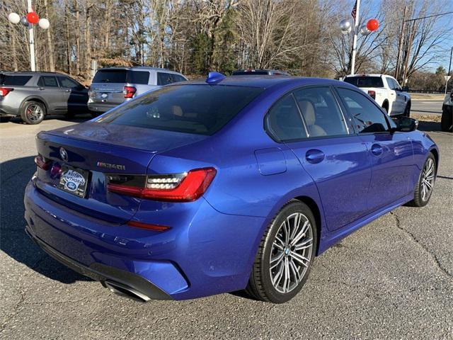 used 2021 BMW M340 car, priced at $42,900