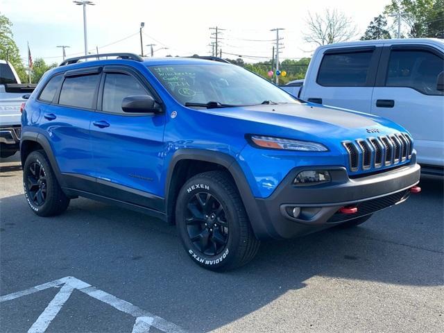 used 2017 Jeep Cherokee car, priced at $22,489