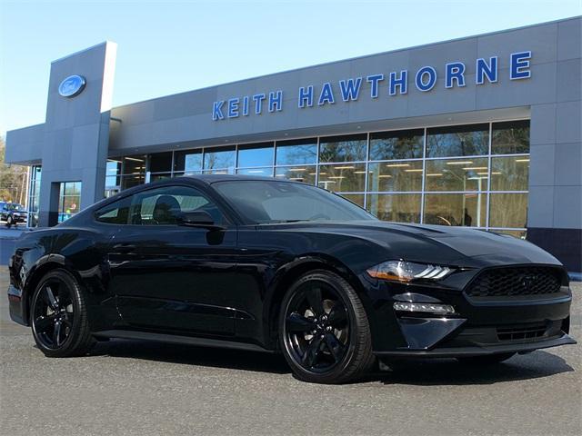used 2022 Ford Mustang car, priced at $33,900