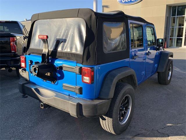 used 2016 Jeep Wrangler Unlimited car, priced at $18,000