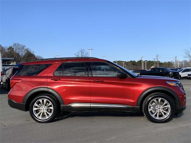 used 2020 Ford Explorer car, priced at $27,500