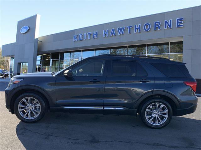 used 2022 Ford Explorer car, priced at $31,600