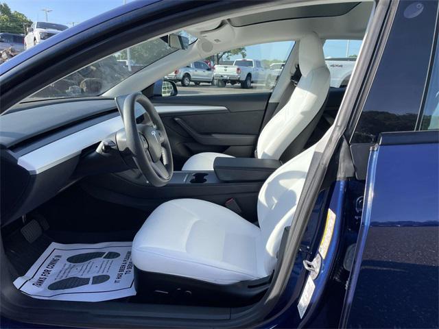 used 2023 Tesla Model 3 car, priced at $27,700