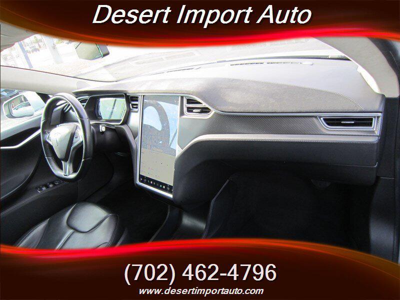 used 2015 Tesla Model S car, priced at $18,999