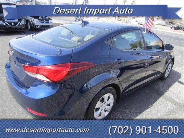 used 2016 Hyundai Elantra car, priced at $6,999