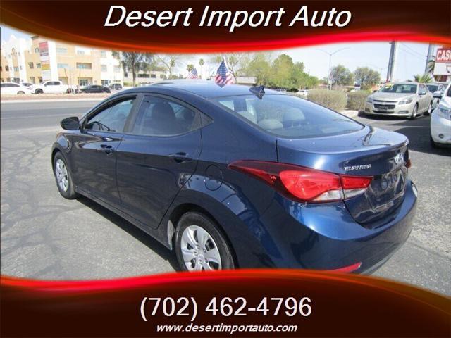 used 2016 Hyundai Elantra car, priced at $6,999