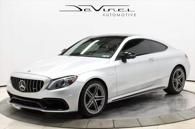 used 2020 Mercedes-Benz AMG C 63 car, priced at $39,985