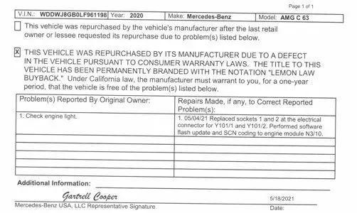 used 2020 Mercedes-Benz AMG C 63 car, priced at $39,985