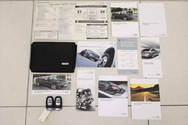 used 2012 Audi A5 car, priced at $14,999