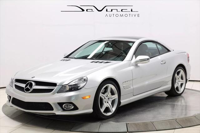used 2009 Mercedes-Benz SL-Class car, priced at $24,985