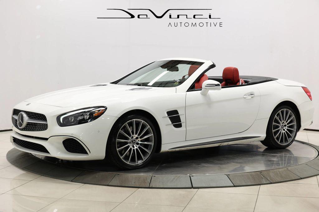 used 2019 Mercedes-Benz SL 550 car, priced at $53,985