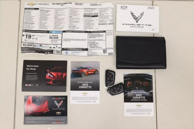 used 2023 Chevrolet Corvette car, priced at $83,999