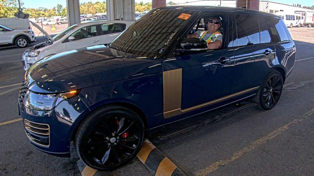 used 2021 Land Rover Range Rover car, priced at $74,999