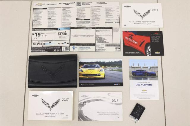 used 2017 Chevrolet Corvette car, priced at $49,985