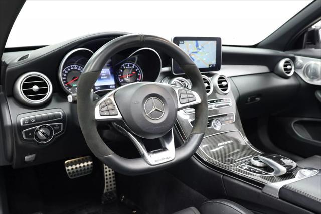 used 2017 Mercedes-Benz AMG C 63 car, priced at $36,999