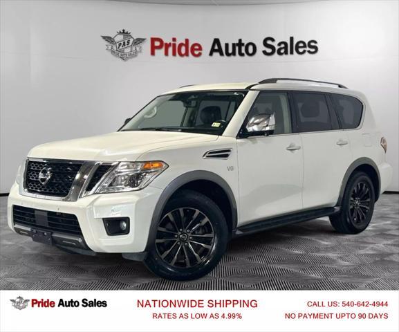 used 2018 Nissan Armada car, priced at $21,500