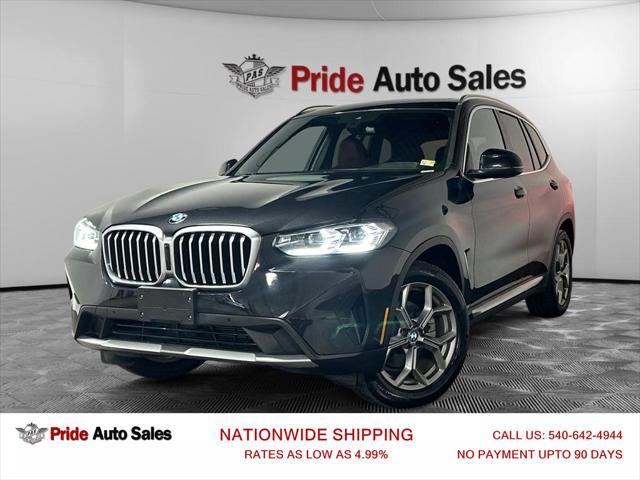 used 2022 BMW X3 car, priced at $31,442