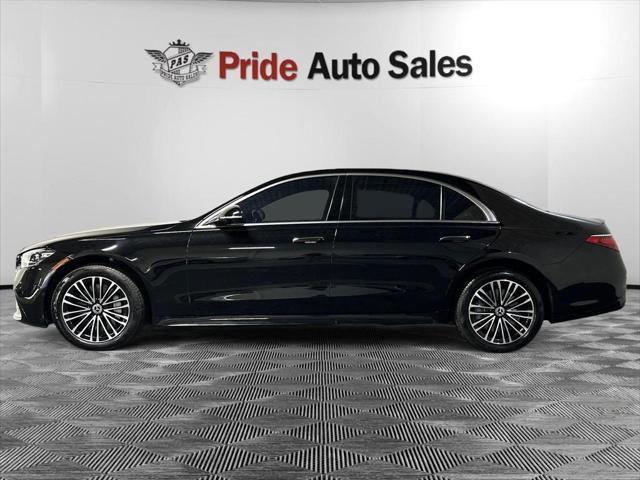 used 2022 Mercedes-Benz S-Class car, priced at $70,500