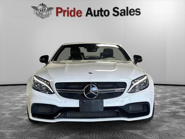 used 2017 Mercedes-Benz AMG C 63 car, priced at $45,045