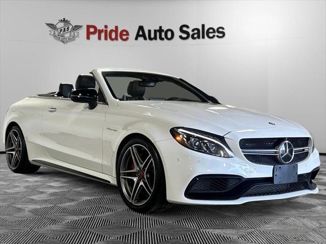 used 2017 Mercedes-Benz AMG C 63 car, priced at $45,045