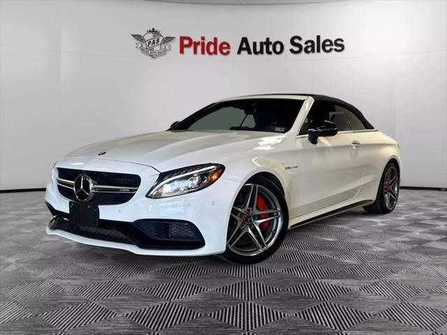 used 2017 Mercedes-Benz AMG C 63 car, priced at $42,460