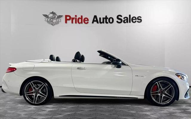used 2017 Mercedes-Benz AMG C 63 car, priced at $42,460