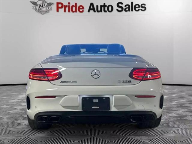 used 2017 Mercedes-Benz AMG C 63 car, priced at $42,460