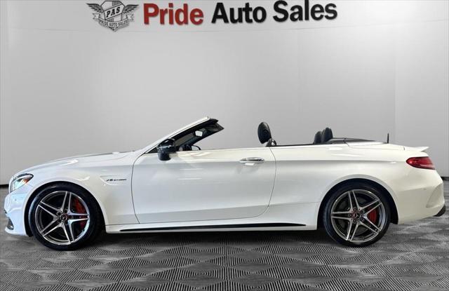 used 2017 Mercedes-Benz AMG C 63 car, priced at $45,045