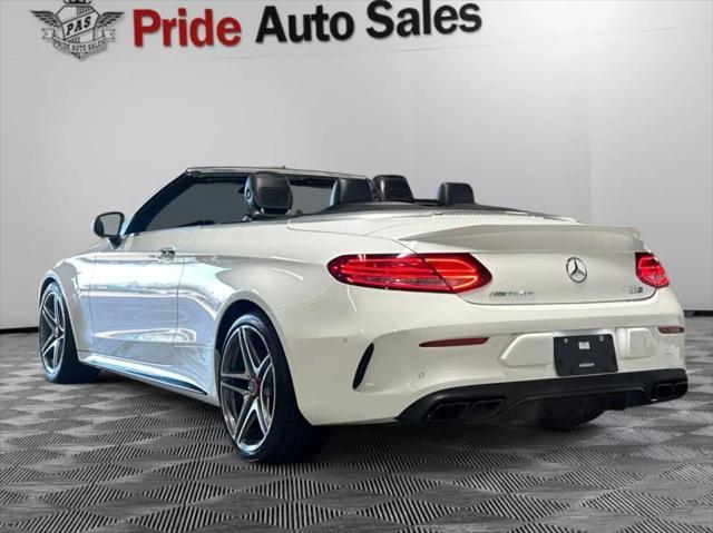 used 2017 Mercedes-Benz AMG C 63 car, priced at $42,460