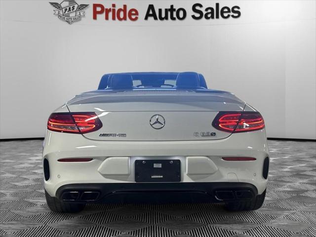 used 2017 Mercedes-Benz AMG C 63 car, priced at $45,045