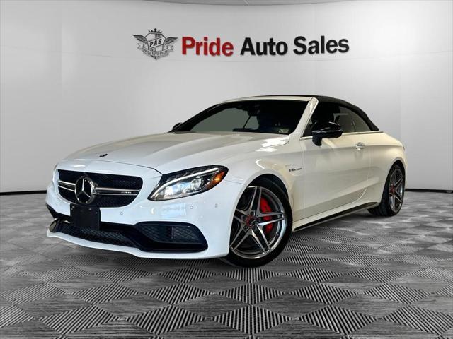 used 2017 Mercedes-Benz AMG C 63 car, priced at $45,045