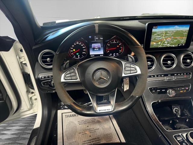 used 2017 Mercedes-Benz AMG C 63 car, priced at $45,045