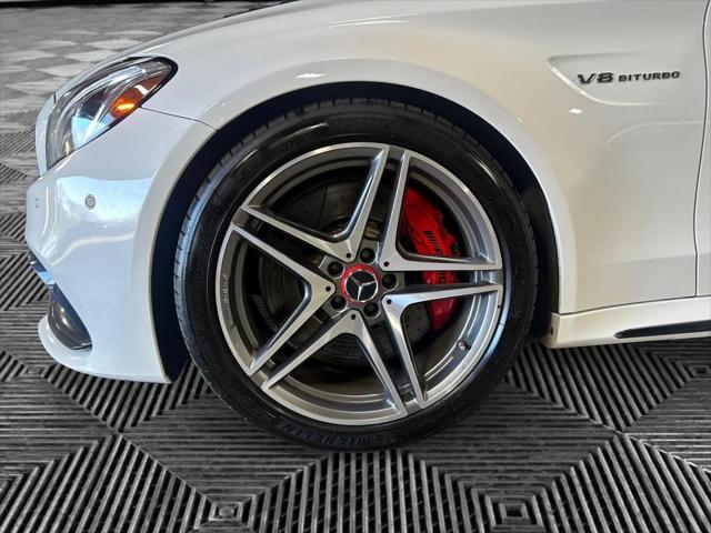 used 2017 Mercedes-Benz AMG C 63 car, priced at $45,045