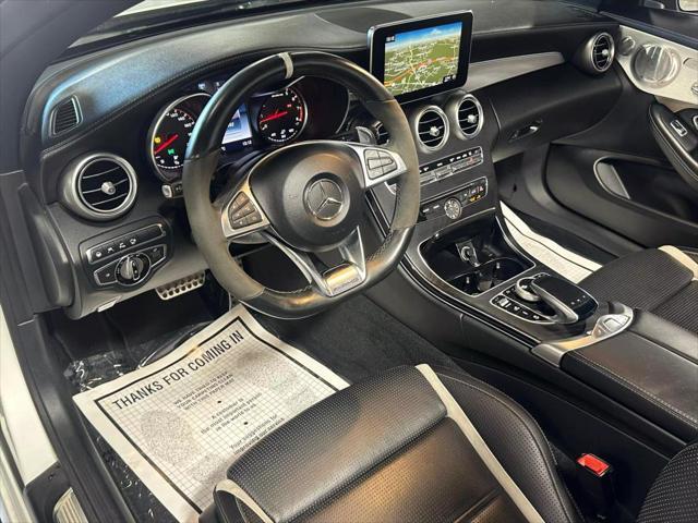 used 2017 Mercedes-Benz AMG C 63 car, priced at $45,045