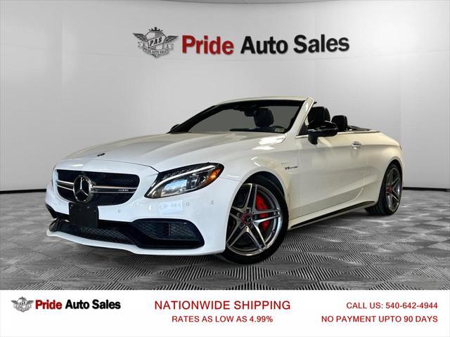 used 2017 Mercedes-Benz AMG C 63 car, priced at $43,965