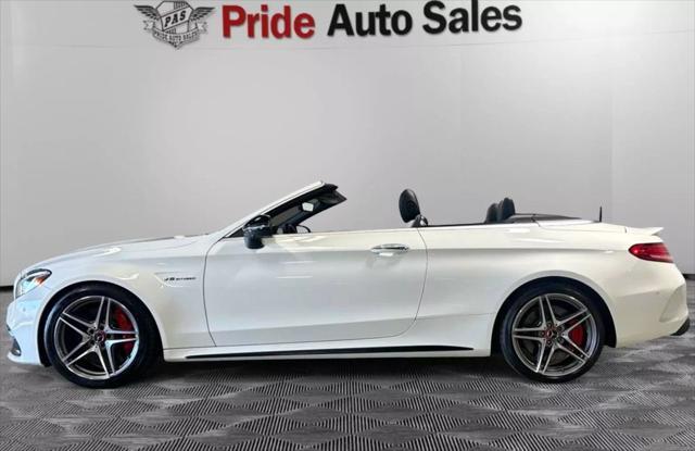 used 2017 Mercedes-Benz AMG C 63 car, priced at $42,460