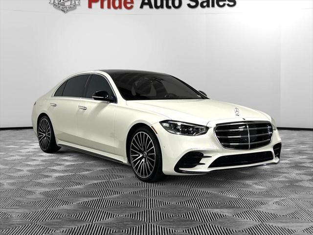 used 2021 Mercedes-Benz S-Class car, priced at $75,980