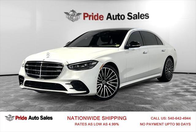 used 2021 Mercedes-Benz S-Class car, priced at $75,980