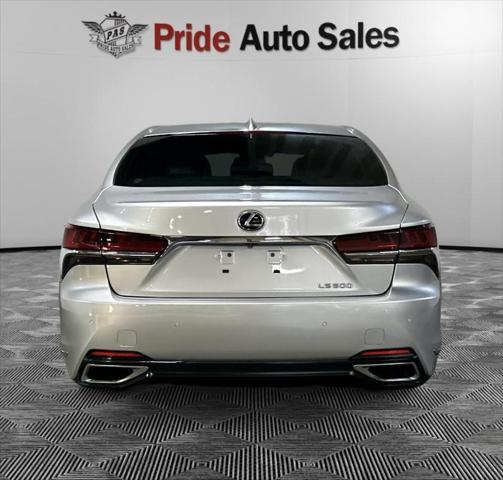 used 2018 Lexus LS 500 car, priced at $38,500