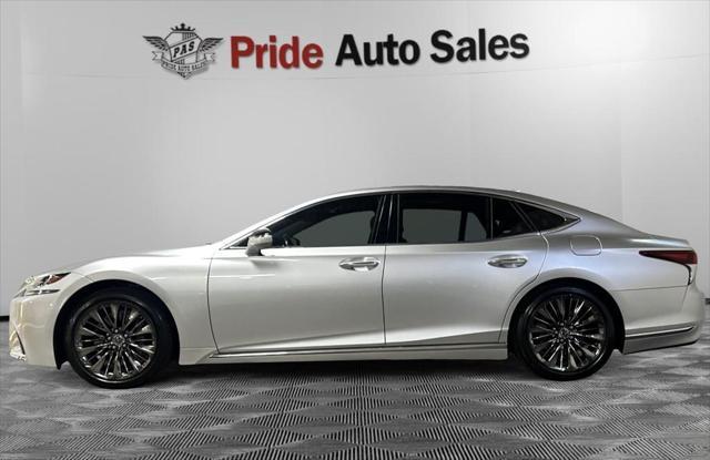 used 2018 Lexus LS 500 car, priced at $38,500