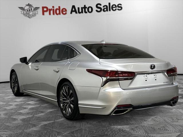 used 2018 Lexus LS 500 car, priced at $38,500