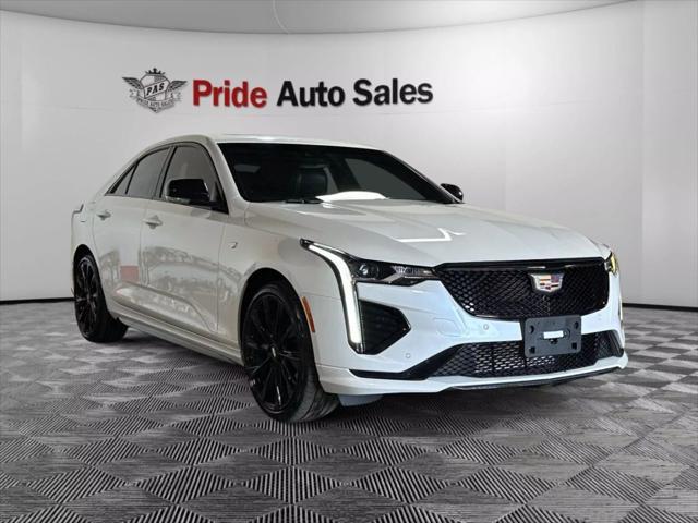 used 2023 Cadillac CT4 car, priced at $36,458