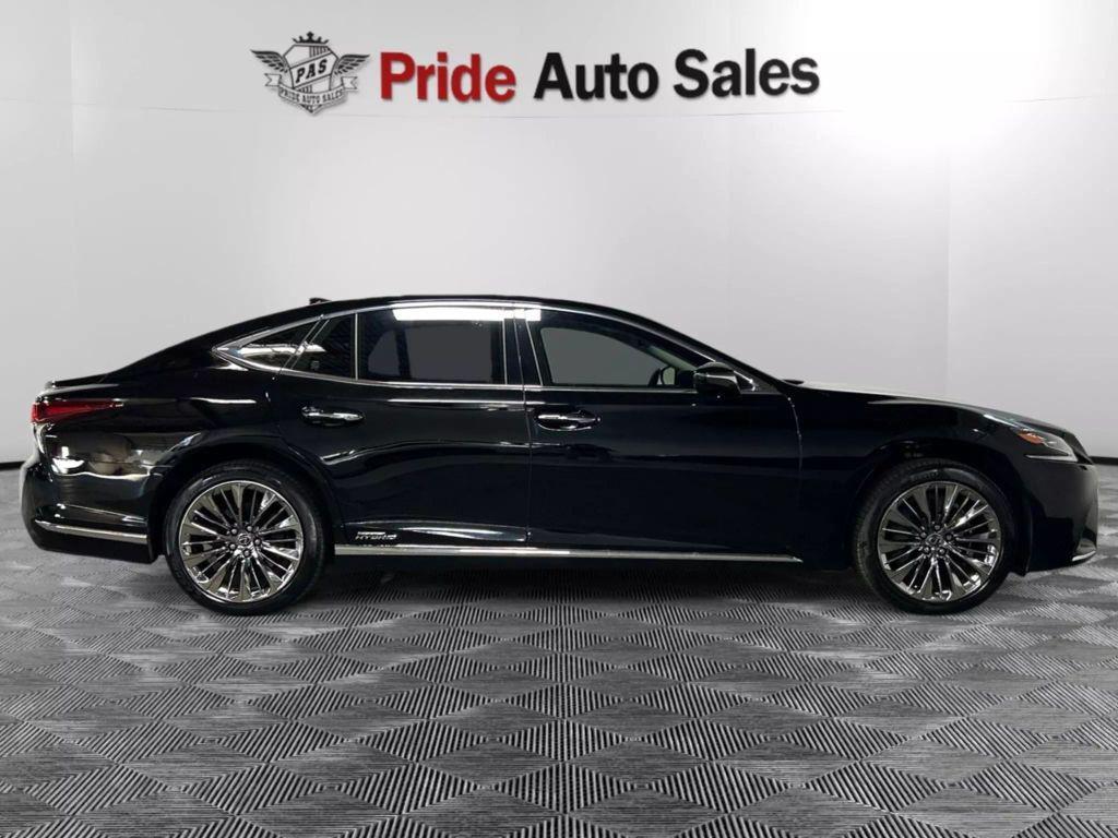 used 2018 Lexus LS 500h car, priced at $28,474