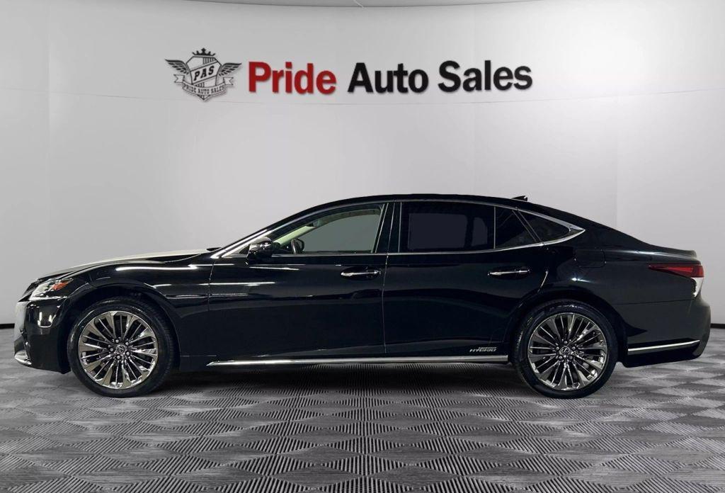 used 2018 Lexus LS 500h car, priced at $28,474