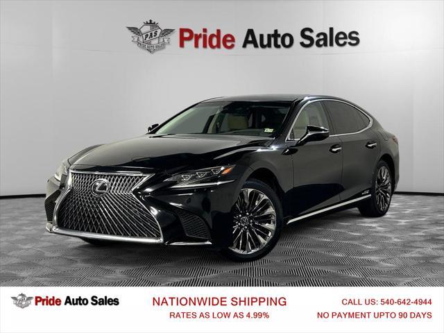 used 2018 Lexus LS 500h car, priced at $34,964