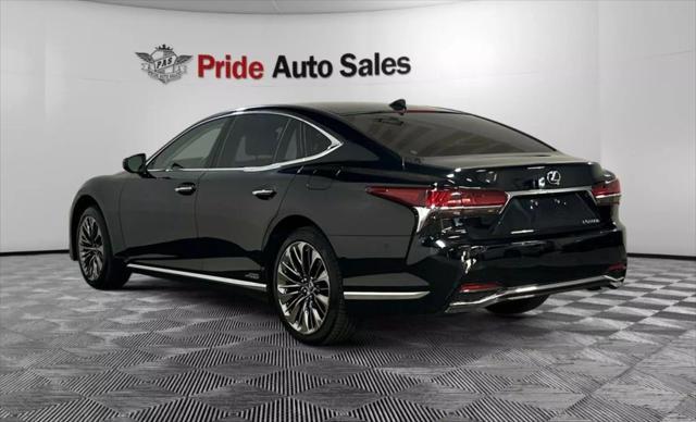 used 2018 Lexus LS 500h car, priced at $31,987